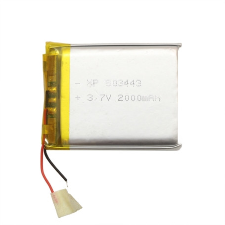 باتری لیتیوم پلیمر 3.7v ظرفیت 2000mAh
